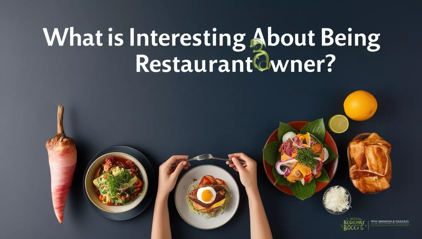 What is interesting about being a restaurant owner?