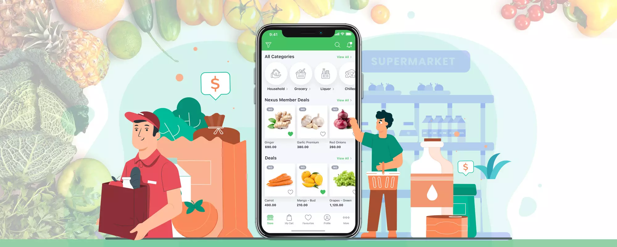 How to enhance your grocery business with an Instacart clone app?