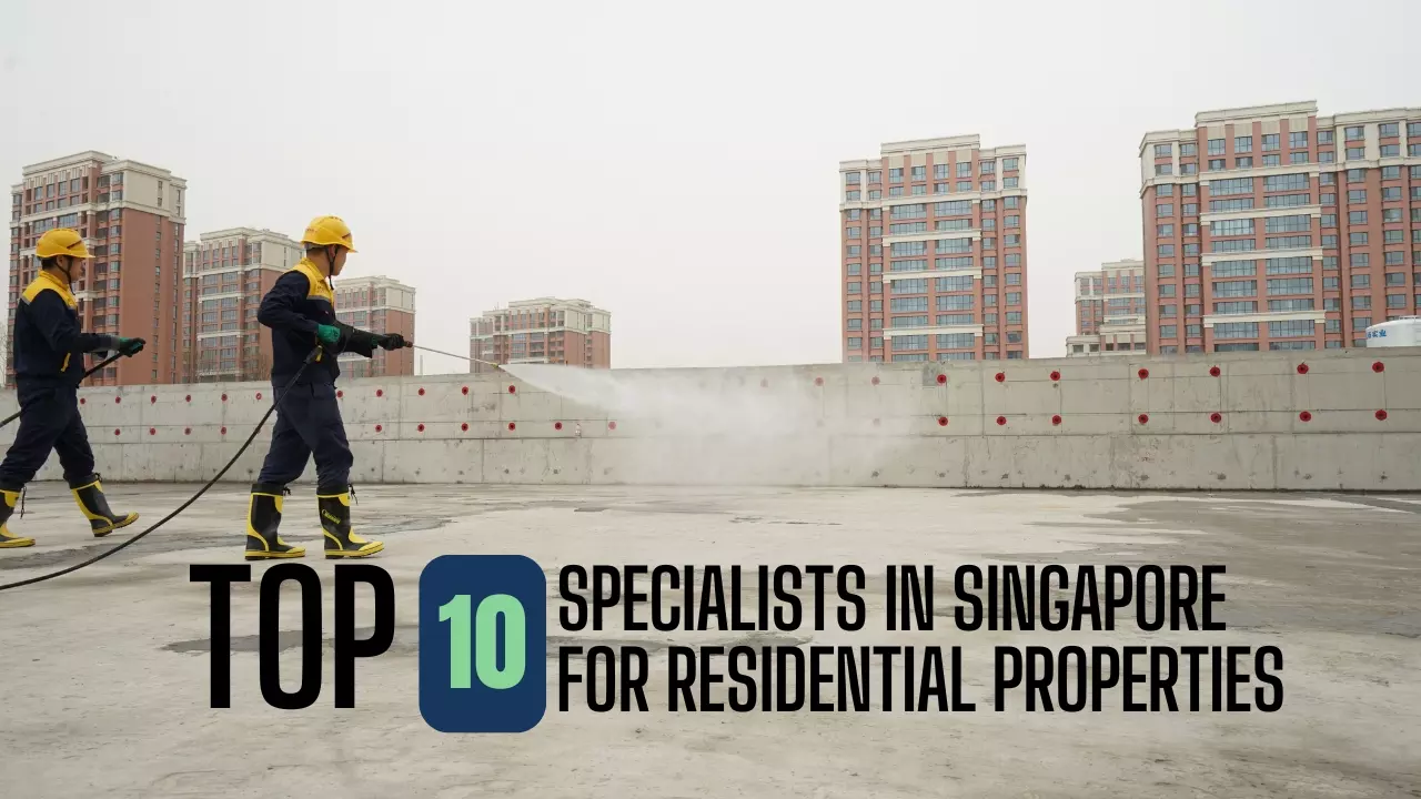 Top 10 Waterproofing Specialists in Singapore for Residential Properties