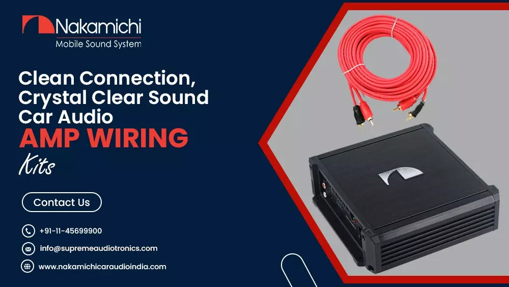 Clean Connection, Crystal Clear Sound: Car Audio Amp Wiring Kits